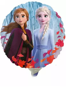 Malý kulatý fóliový balónek Frozen 2 23 cm
