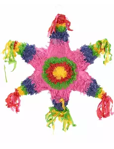 Piñata mexická hvězda 56 cm