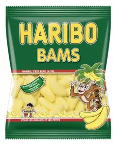 Sáček bonbonů Haribo Banán 120g