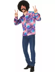 Pánská psychedelická hippie košile, Velikost: Medium