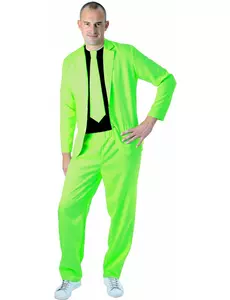 Neonově zelený fashion kostým pro dospělé