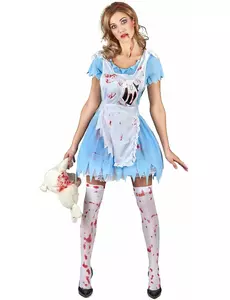 Krvavý kostým Alice pro ženy, Velikost: Small