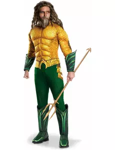 Kostým Aquaman pro dospělé, Velikost: Medium/Large