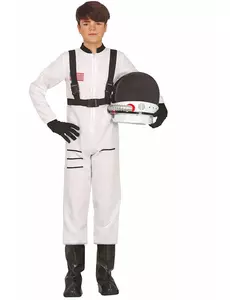 Kostým bílého astronauta pro teenagery