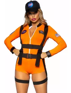 Dámský sexy astronautský overal kostým, Velikost: Large (44-46)