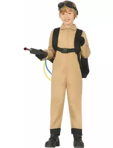 Dětský kostým ghost catcher s taškou, Velikost: 5-6 let (110-115 cm)