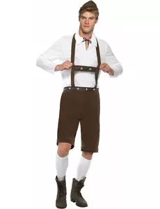 Kompletní bavorský kostým pro muže, Velikost: Large