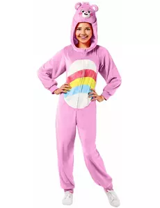 Růžový kostým Care Bear pro dospělé, Velikost: Large