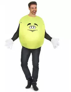 Kostým žlutého bonbonu pro dospělé