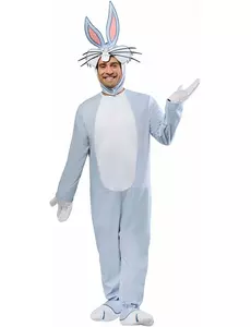 Klasický kostým Bugs Bunny Looney Tunes pro dospělé, Velikost: Large