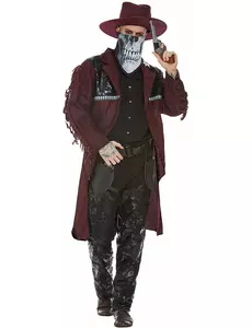 Tajemný kovbojský kostým pro muže