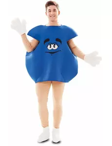 Kostým modrého bonbonu pro dospělé
