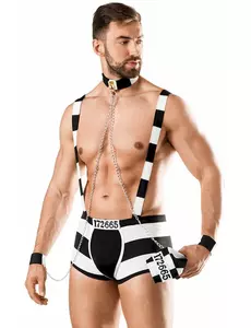 Luxusní sexy kostým vězně pro muže