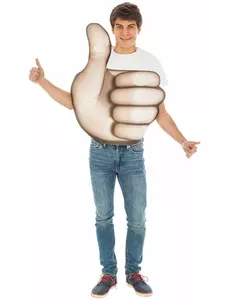 Emoji kostým palec nahoru pro dospělé