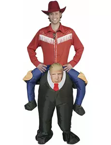 Nafukovací kostým amerického prezidenta