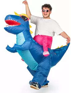 Nafukovací dinosauří kostým pro dospělé