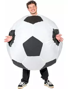 Nafukovací kostým fotbalového míče pro dospělé
