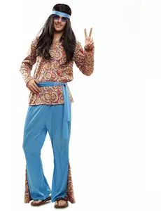 Pánský psychedelický hippie kostým