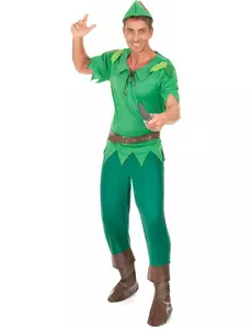 Kostým Neverland Man zelený, Velikost: Medium