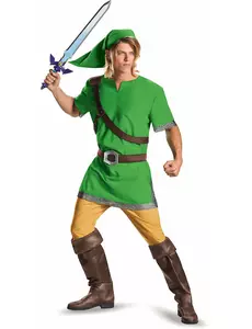 Klasický kostým ZELDA Link pro dospělé, Velikost: Large/X-Large