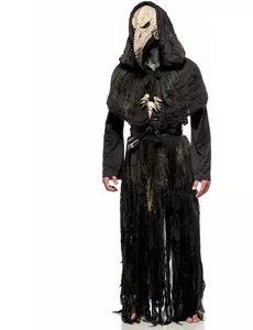 Kostým morového lékaře s luxusní maskou pro dospělé, Velikost: Medium/Large (48/54)