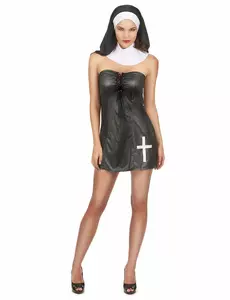 Sexy jeptiška – kostým s korzetem pro ženy