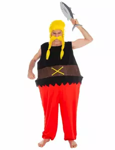 Kostým Ordralphabetix Asterix a Obelix pro dospělé, Velikost: Medium