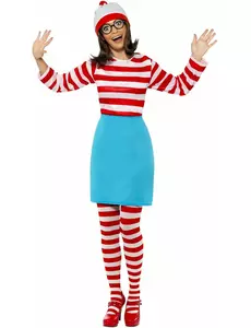 Kostým „Kde je Wally?“ pro ženy, Velikost: Medium