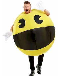 Nafukovací kostým Pac-Man pro dospělé