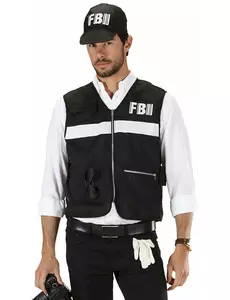 Kostým FBI policisty pro dospělé, Velikost: Medium