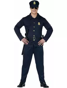 Kostým policisty pro dospělé – velká velikost