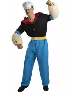 Kostým Popeye pro dospělé – velká velikost