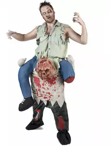 Kostým Zombie Carry Me pro dospělé Halloween