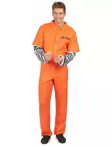 Vězeňský kostým pro muže, Velikost: Medium