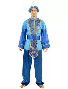 Blue Sultan King Mage kostým pro dospělé