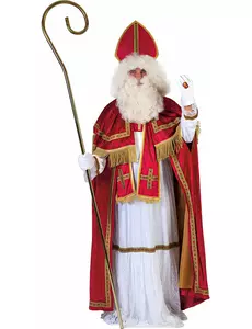 Luxusní kostým svatého Mikuláše pro muže