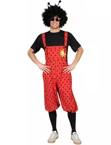 Kostým berušky s lacláči a květinou pro dospělé