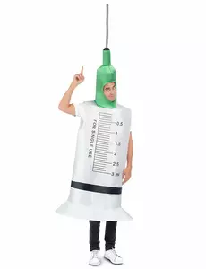 Kostým lékařské stříkačky pro dospělé