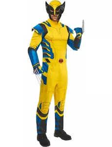 Standardní Wolverine kostým pro dospělé, Velikost: Large