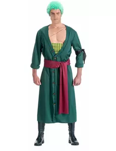 Kostým Zoro One Piece pro dospělé, Velikost: Large