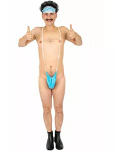 Pánské modré mankini
