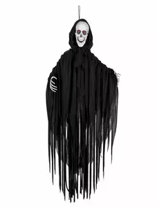 Halloweenská kostra 90 cm se světlem, zvukem a animací