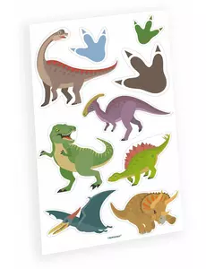 Velké dočasné tetování dinosaurus