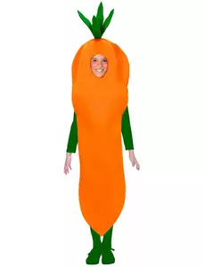 Kostým mrkve pro děti, Velikost: 8-10 let (140 cm)