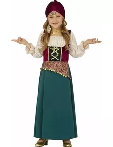 Kostým věštkyně pro dívky, Velikost: 5-6 let (110-115 cm)