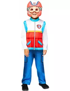 Dětský kostým a maska Ryder – Paw Patrol, Velikost: 3-4 let (94-104 cm)