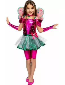 Kostým Flora Winx pro dívky, Velikost: 3-4 let