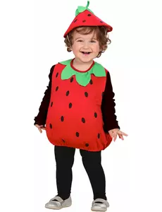 Overalový kostým jahody pro dívky