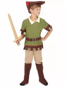 Lesní kostým pro chlapce, Velikost: 4-6 let (110-120 cm)
