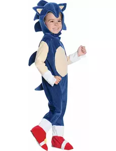 Deluxe kostým Sonic pro děti, Velikost: 2-3 let (83 to 97 cm)